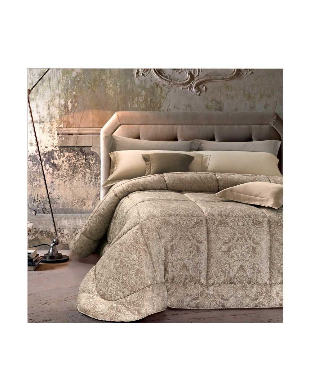 Bettdecke beigeIn Jacquard Cachemire GFF