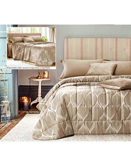 Beadspread bed-cover in jacquard Regina