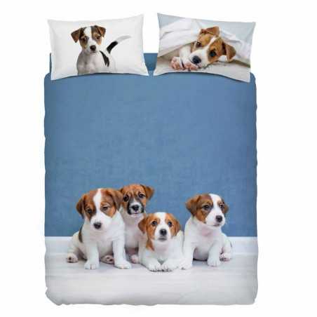 Juego completo para cama individual Funda nordica Jack Bassetti