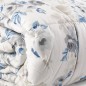 Housse de couette, Drap de dessous et 4 Taies d'oreiller DELIGHT Bleu Zucchi