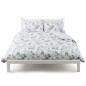 Housse de couette, Drap de dessous et 4 Taies d'oreiller DELIGHT Bleu Zucchi