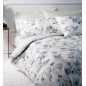 Housse de couette, Drap de dessous et 4 Taies d'oreiller DELIGHT Bleu Zucchi