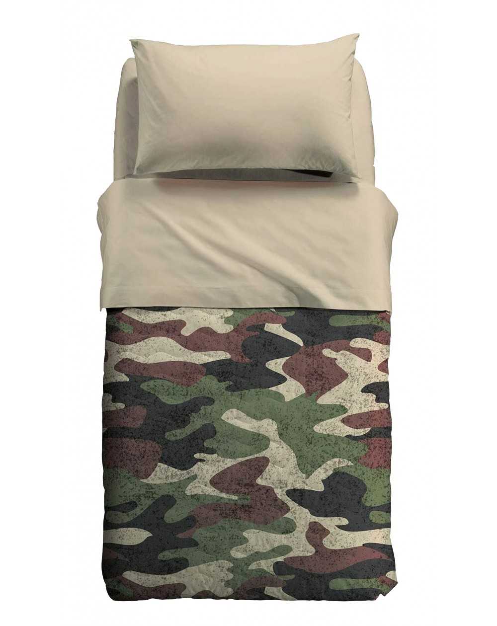 Cubre JACQUARD Mimetic cama individual