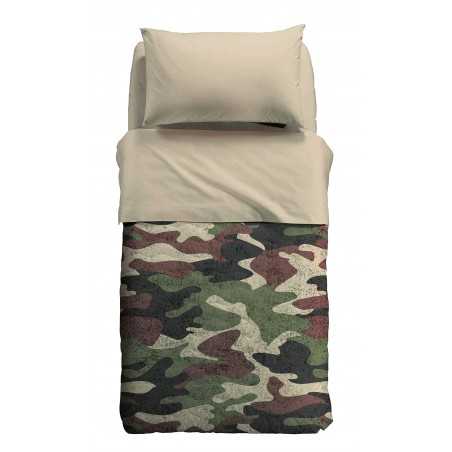 Cubre JACQUARD Mimetic cama individual