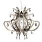 Lampada Sospensione Lillibet Mini colore Fume' Slamp con 42 Cristalli