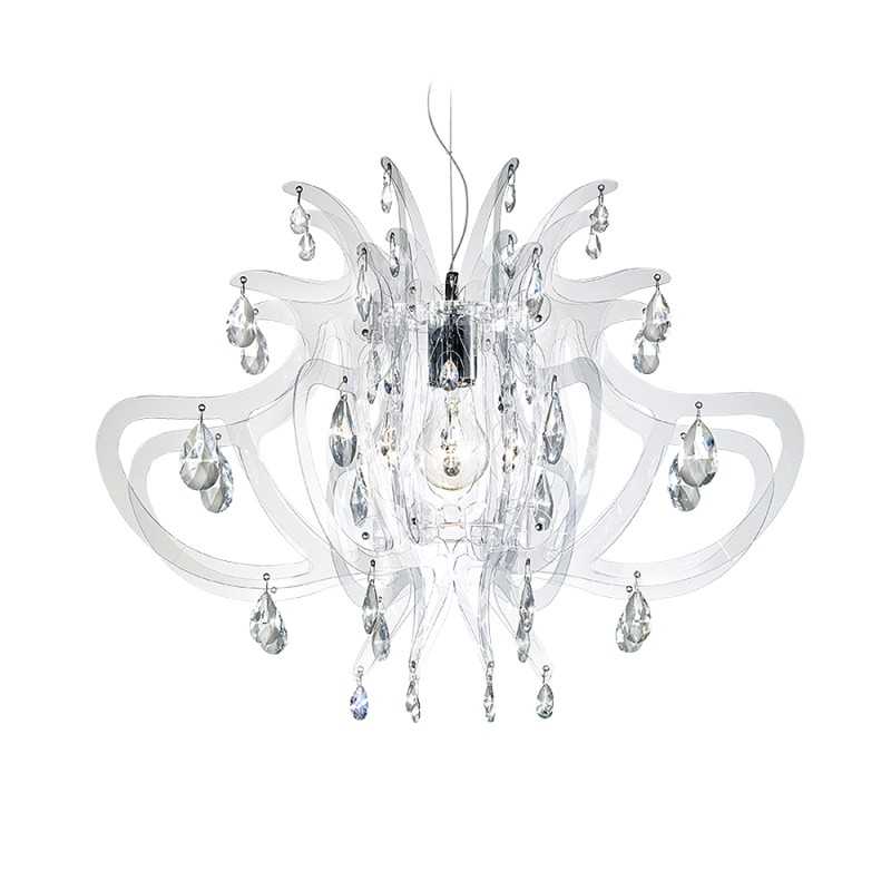 Lampada A Sospensione - Lampadario Slamp Lillibet Transparent