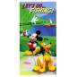 Telo Mare Mickey LET'S GO FISHING Topolino Caleffi