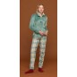 Women's Soft And Warm Coral Fleece Green Noidinotte Pyjamas Women's Soft And Warm Coral Fleece Green Noidinotte Pyjamas