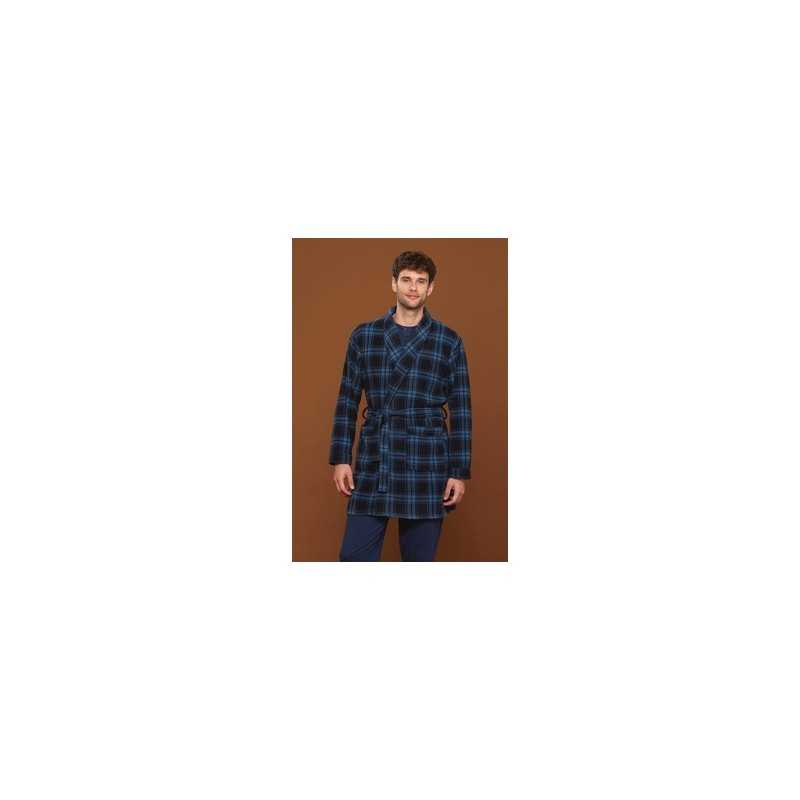 copy of Men's Pyjamas in Warm Green Cotton with Plaid Pants Noidinotte copy of Men's Pyjamas in Warm Green Cotton with Plaid Pants Noidinotte