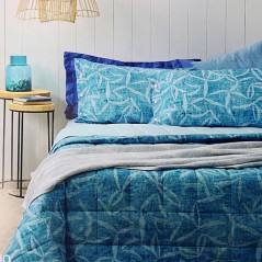 Zucchi Senecio Perkal-Bettwäscheset für Doppelbett
