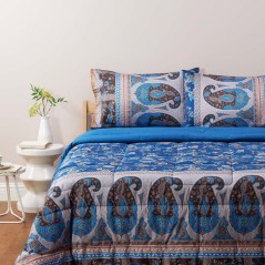 copy of COMFORTER JACQURAD Tosca Granfoulard Bassetti Satin