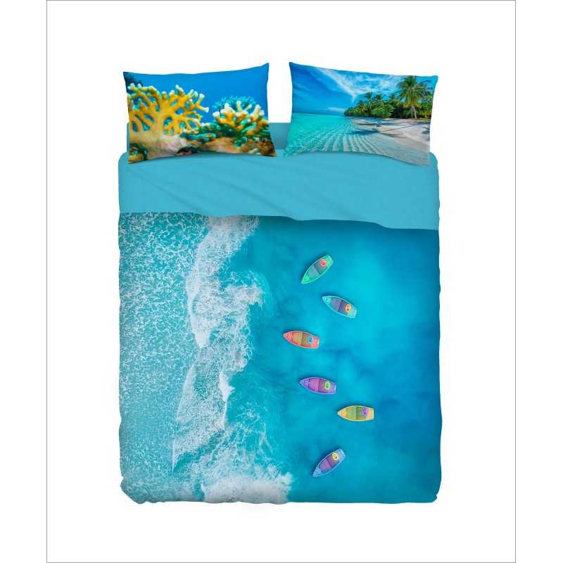 Completo Copripiumino Letto Matrimoniale COLOR BOATS Imagine Bassetti Completo Copripiumino Letto Matrimoniale COLOR BOATS Imagine Bassetti
