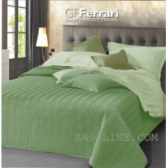 Beadspread Double bed-cover Quilt Clio GREEN