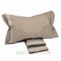 CRONO Cotton Sheet Set for King / Super King size Taupe