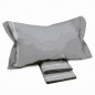 CRONO Cotton Sheet Set for King / Super King size Grey