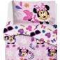 Juego de funda nórdica individuales MINNIE Disney de puro algodón