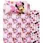 MINNIE Disney Set Copripiumino e Federa Una Piazza Puro Cotone