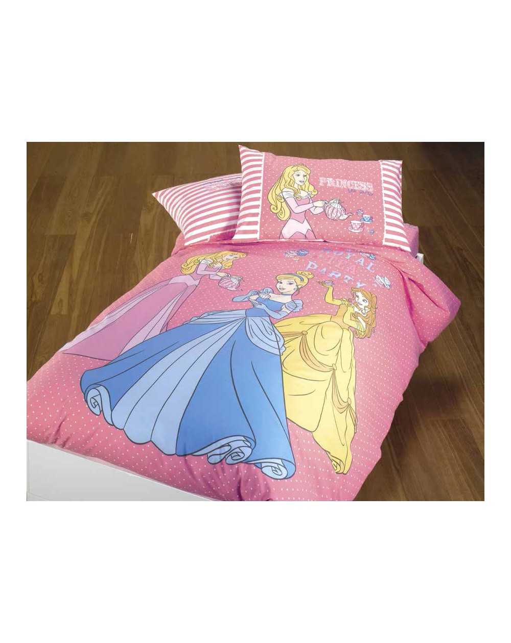 Copripiumino Principesse Una Piazza Caleffi Royal rosa