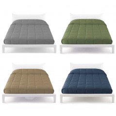 Trapunta matrimoniale bassetti microfibra tutti i colori