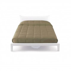 Beige Doppelte Steppdecke Bassetti Puff 260 x 260 cm