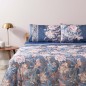 Linge de lit Bassetti Granfoulard Verona Bleu