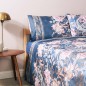 Linge de lit Bassetti Granfoulard Verona Bleu