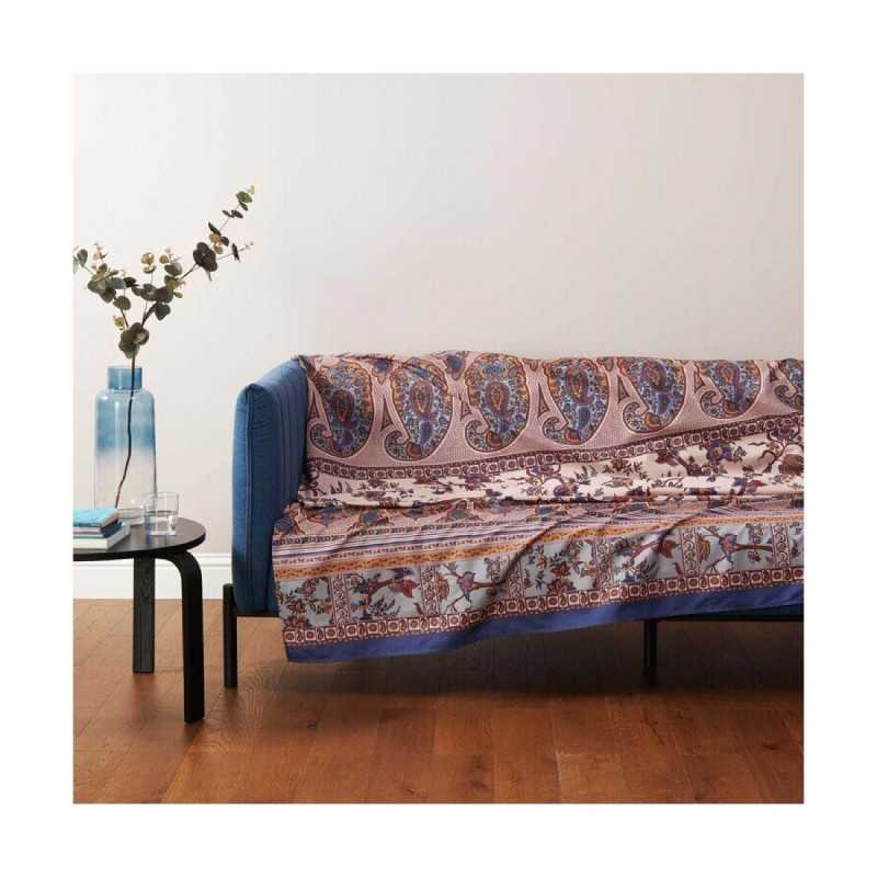 Foulard de decoración Genova Beige Bassetti 270x270 cm