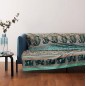 Telo Arredo Copridivano Copriletto Genova Verde 180x270cm Granfoulard Bassetti