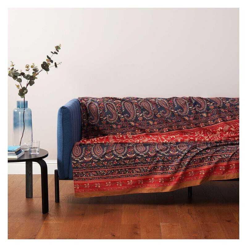 Furnishing throw Como Red Granfoulard Bassetti 270x270 cm Furnishing throw Como Red Granfoulard Bassetti 270x270 cm