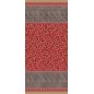 Bassetti Foulard de décoration Granfoulard Como Rouge 270x270 cm