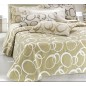 Copriletto Matrimoniale Jacquard Double Face Elga Beige GFFerrari