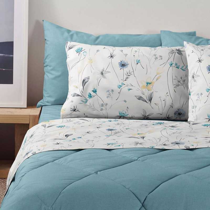 Parure de Drap Pour Lit Double Portulaca T1 Bassetti