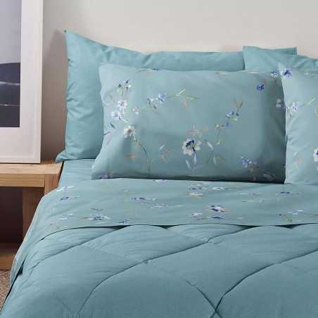 Juegos de Sábanas Para Cama Doble Portulaca B1 Bassetti