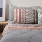 Juegos de Sábanas Para Cama Doble Ethnic Gris Bassetti