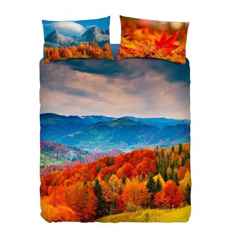 Juego de Funda Nordica Cama Matrimonial AUTUMN IN LOVE Imagine Bassetti