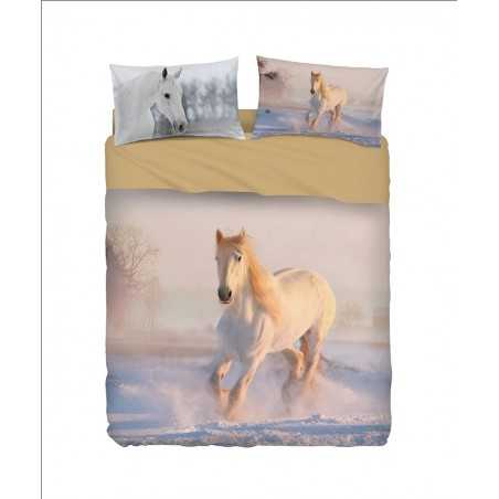 Juego de Funda Nordica Cama Matrimonial WHITE HORSE Imagine Bassetti
