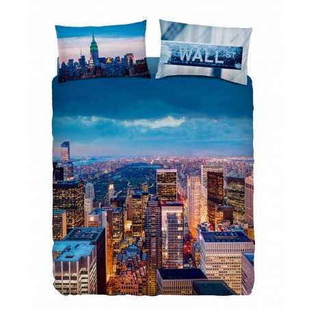 Duvet set WINTER IN NY For Super King Size Bassetti