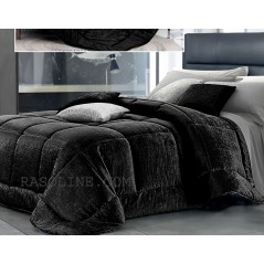 Couette d'hiver en Velours Persia Noir GFFerrari