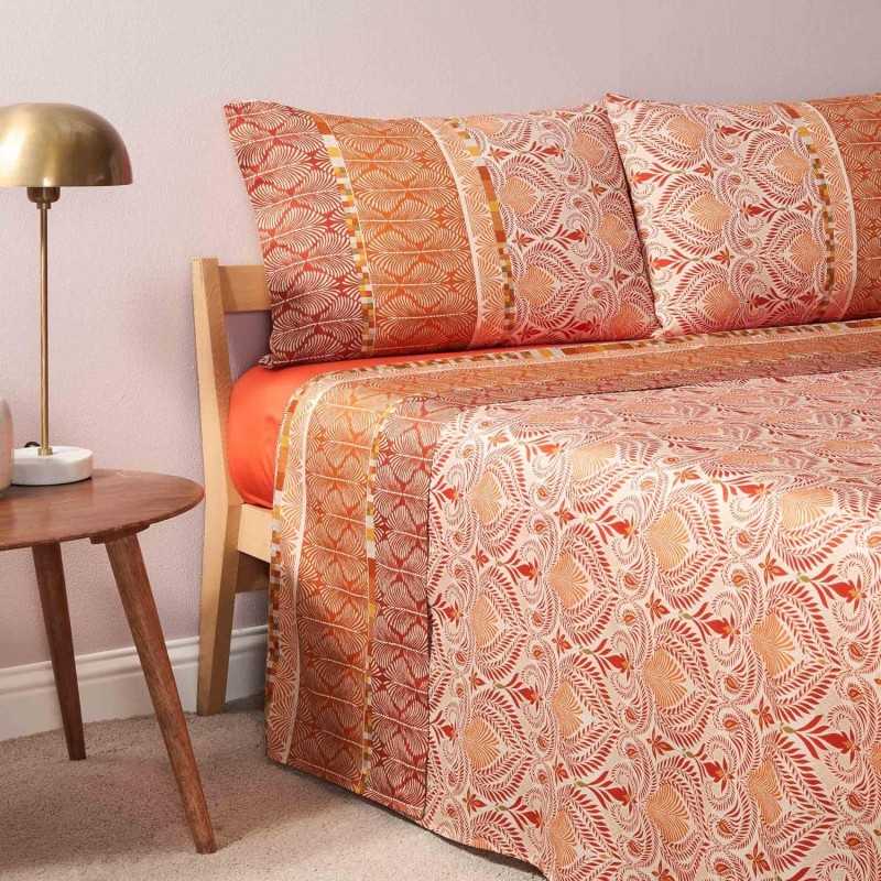 PARURE de drap Couvre-Lit Nairobi R1 Granfoulard Bassetti