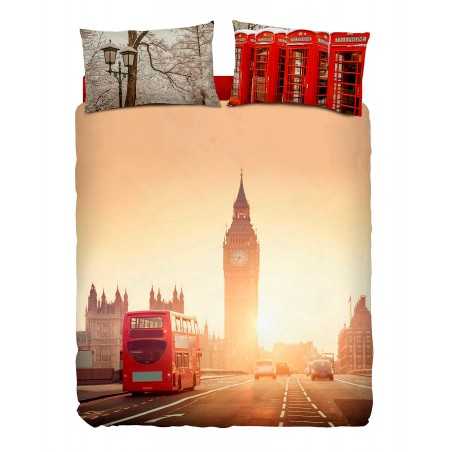 Bettbezug Set Bettwäsche SUNRAY London Imagine Bassetti