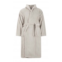 Maison Sucrée Bathrobe Pepe Pearl Gray Hood and Pockets Unisex