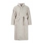 Maison Sucrée Bathrobe Pepe Pearl Gray Hood and Pockets Unisex Maison Sucrée Bathrobe Pepe Pearl Gray Hood and Pockets Unisex
