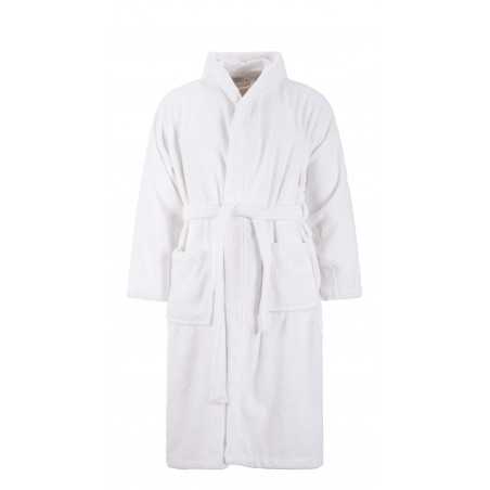 Maison Sucrée Peignoir Pepe Blanc avec Capuche et Poches Unisex