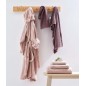 Maison Sucrée Bathrobe Pepe Orchid Hood and Pockets Unisex
