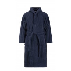 Maison Sucrée Bathrobe Pepe Navy Blue Hood and Pockets Unisex