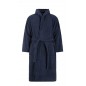 Maison Sucrée Bathrobe Pepe Navy Blue Hood and Pockets Unisex Maison Sucrée Bathrobe Pepe Navy Blue Hood and Pockets Unisex