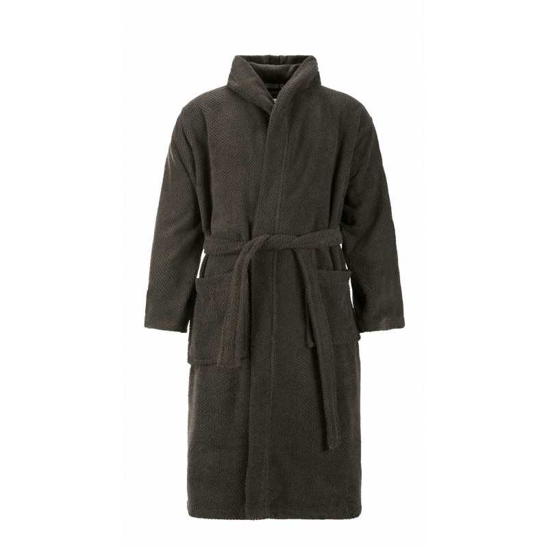 Maison Sucrée Albornoz Pepe Ardesia con Capucha y Bolsillos Unisex