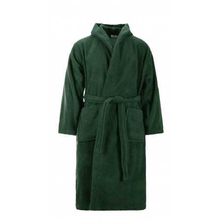 Maison Sucrée Bademantel Pepe Evergreen mit Kapuze und Taschen Unisex