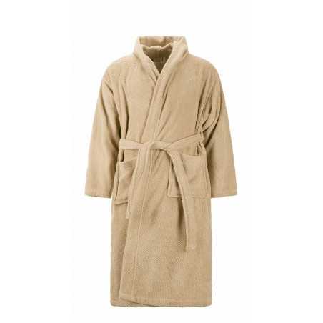 Maison Sucrée Albornoz Pepe Beige con Capucha y Bolsillos Unisex