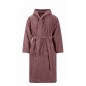 Maison Sucrée Peignoir Pepe Rose Bois avec Capuche et Poches Unisex